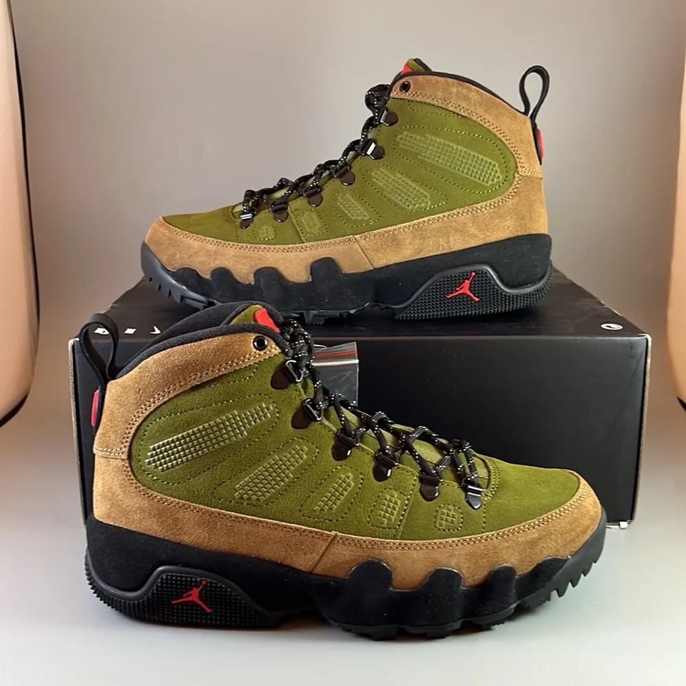 Nike Air Jordan 9 Retro Boot NRG 'Beef and Broccoli' - Picture 3 of 9